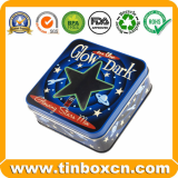Square Tin Box_ Tin Can Packaging_ Gift Metal Tin Container